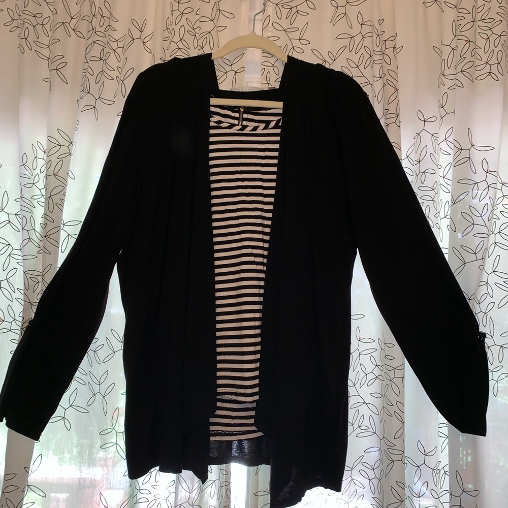 Cyrus Draped Front Hooded Jacket